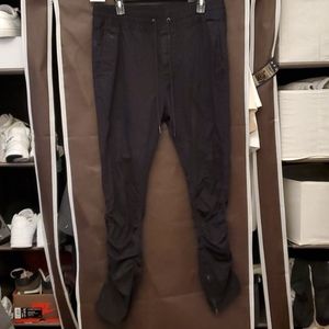 H&M Divided zip joggers Fear of God style